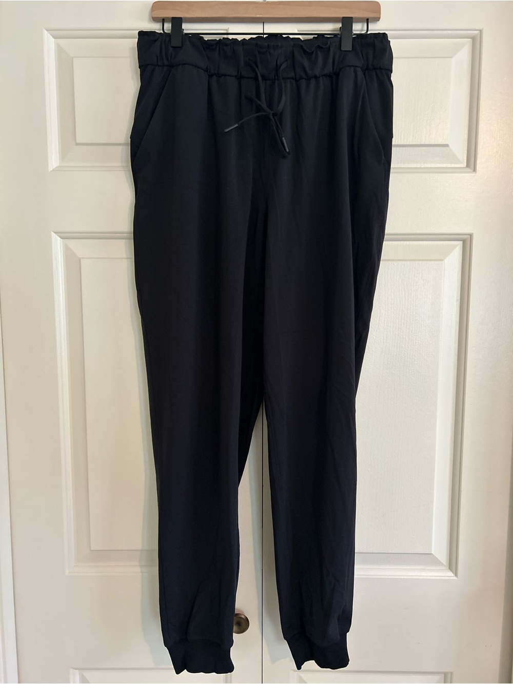 Lululemon Stretch Waist High Rise Jogger Pants - Black - Women’s Size 10